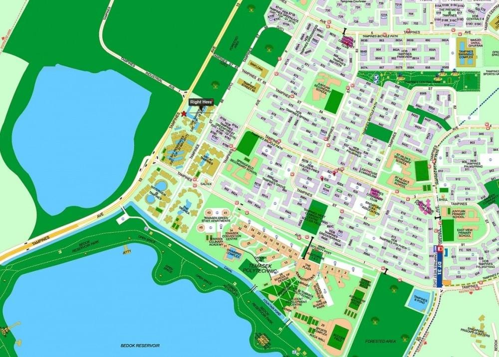 bản đồ của singapore Singapore