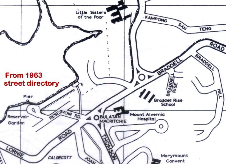 bản đồ của toa payoh Singapore