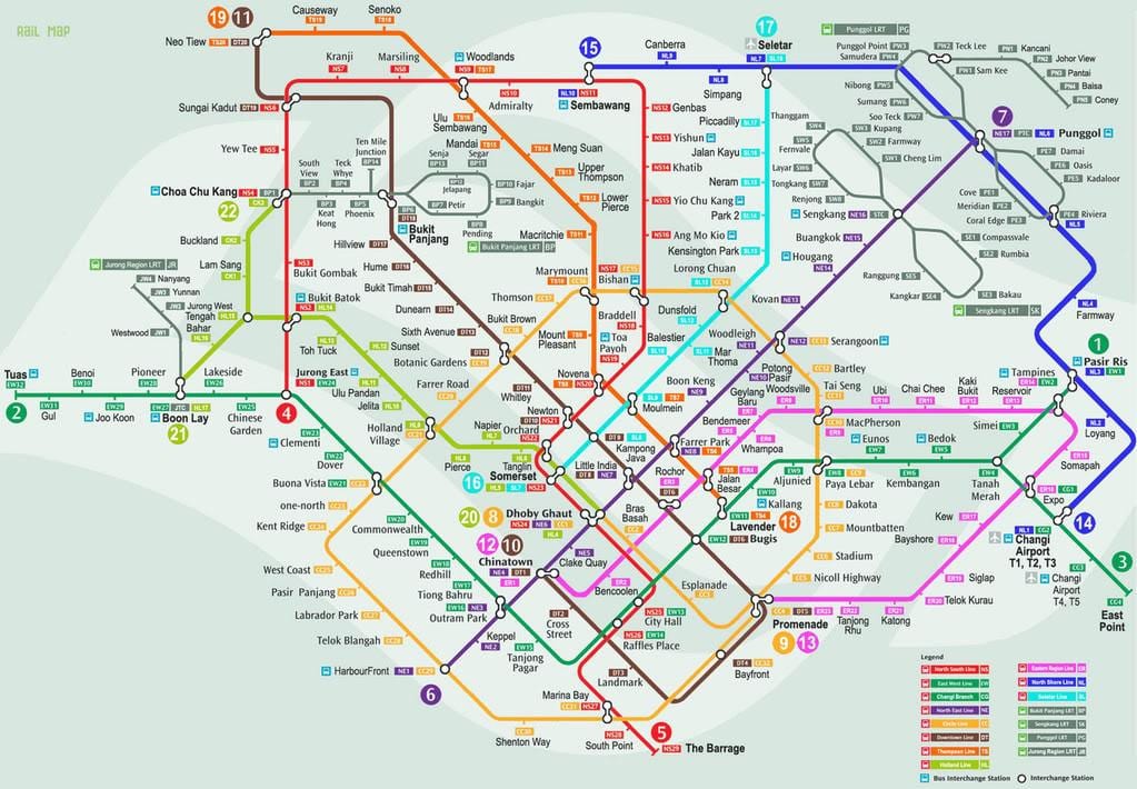 truy cập Singapore bản đồ