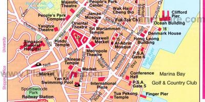 Chinatown Singapore bản đồ