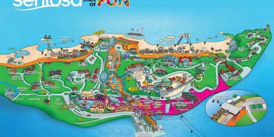 Bản đồ của đảo tốc