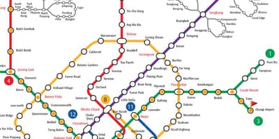 Yishun bản đồ